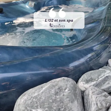 L'o2 Et Son Spa, De Verre Et De Bois * Origne (Gironde)