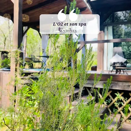 L'o2 Et Son Spa, De Verre Et De Bois Alojamento de Turismo Selvagem