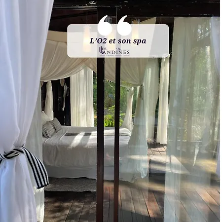 L'o2 Et Son Spa, De Verre Et De Bois Alojamento de Turismo Selvagem *